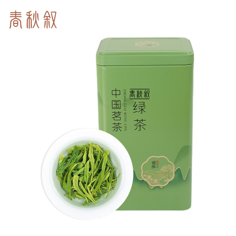 春秋叙 茶叶 毛峰 绿茶 250克/罐