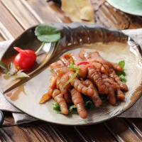 太吃脱骨鸡爪1000g 美味凤爪 开袋即食