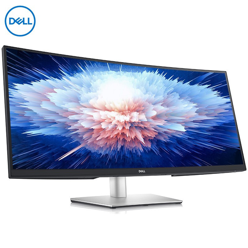 戴尔(DELL) P3421W34英寸IPS广视角微边框低蓝光Type-C影音绘图曲面带鱼屏显示器 yc
