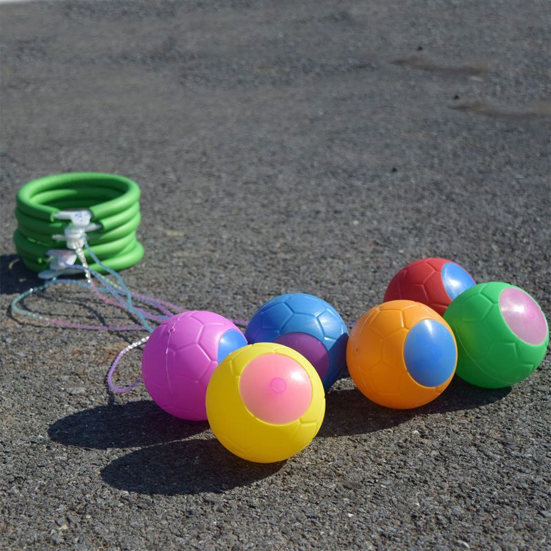 甄萌儿童升级款闪光跳跳跳球跳跳环小男孩蹦蹦球视频