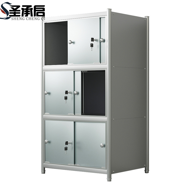 圣承启 储物柜 三层个