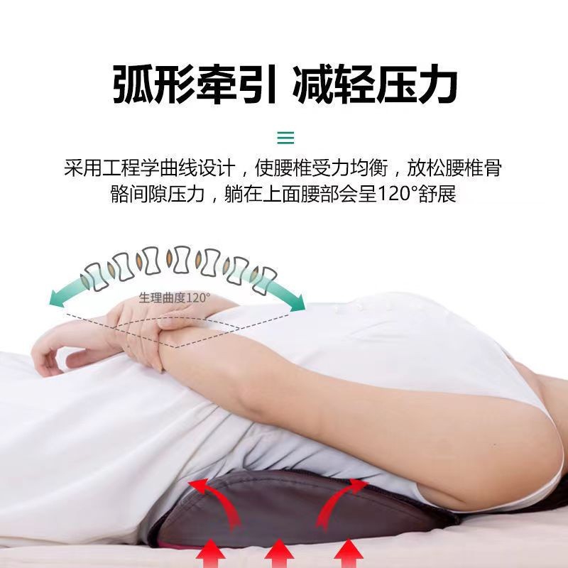 20上亨(shangheng)SHZH-011 腰部按摩器肩颈背部腰椎按摩靠垫家用办公室多功能按摩枕头艾灸理疗电动仪器高清大图