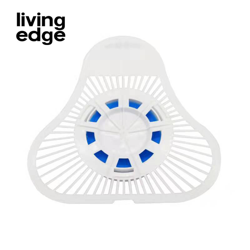 栎捷时(LIVING EDGE)LEJCL-01鼠山男小便池香块过滤网除臭厕所香片清香型防溅垫2个/包( 单位:包)蓝色