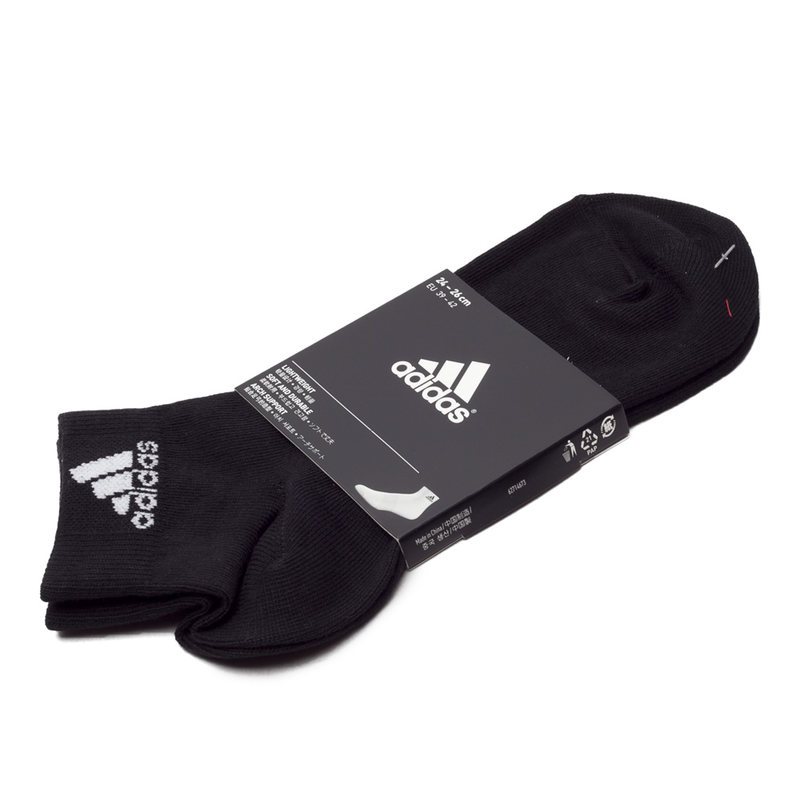 阿迪达斯(adidas)2018新款 男女训练运动袜 AA2324