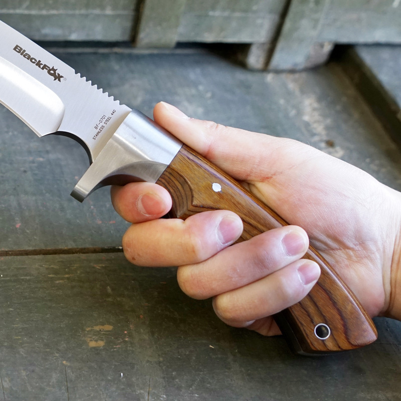 意大利进口狐狸FOX KNIVES刀具野外求生刀防身刀多功能户外直刀战术刀高 