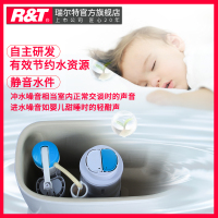 瑞尔特R&T 智能马桶座圈加热冲洗烘干按摩家用智能超漩式坐便器300MM地排 可拆卸分体智能马桶盖