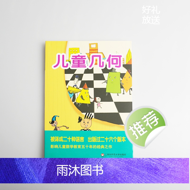 [6-9岁]儿童几何 几何国旅行记 孩子看得懂的几何入门书 正版数学认知启蒙幼童儿童趣味读物 华东师范大学出版社高清大图