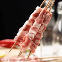 【羊肉串400g(约18串）】现切烧烤食材生鲜羊肉类烤肉