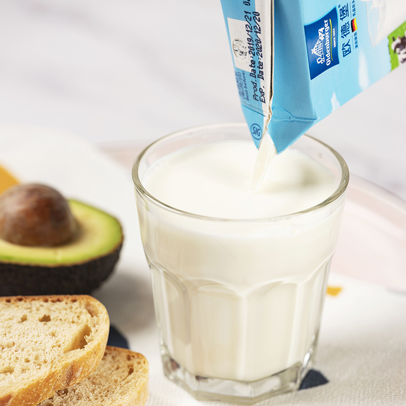 欧德堡(Oldenburger) 全脂牛奶 200ml*24盒 德国进口高清大图