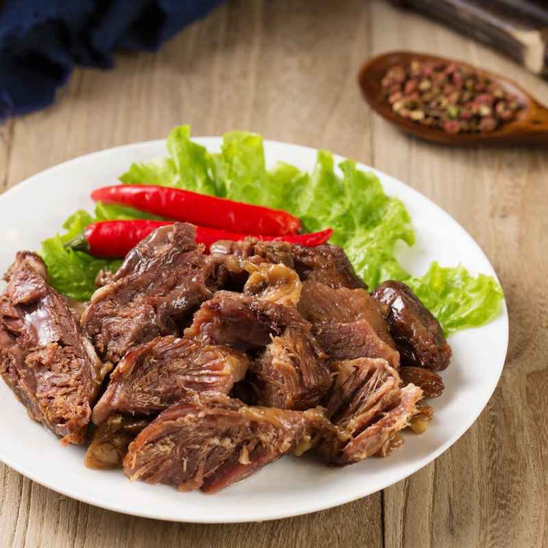 月盛斋 香叶牛腱200g 酱卤味牛腱子牛肉熟食真空包装清真 中华老字号