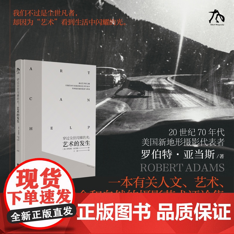穿过尘世闪耀的光:艺术的发生 Art Can Help 罗伯特·亚当斯 人文、艺术、社会和自然的摄影艺术评论集