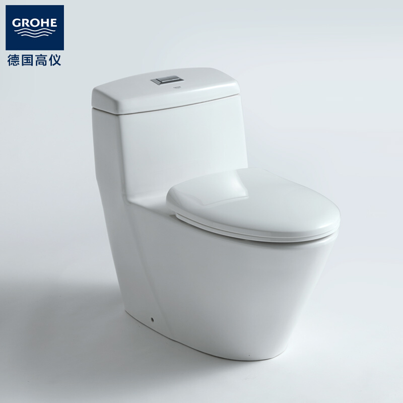 德国-高仪(GROHE) 进口马桶 卫生间静音缓降盖板坐便器4/6升双漩虹吸式防臭马桶