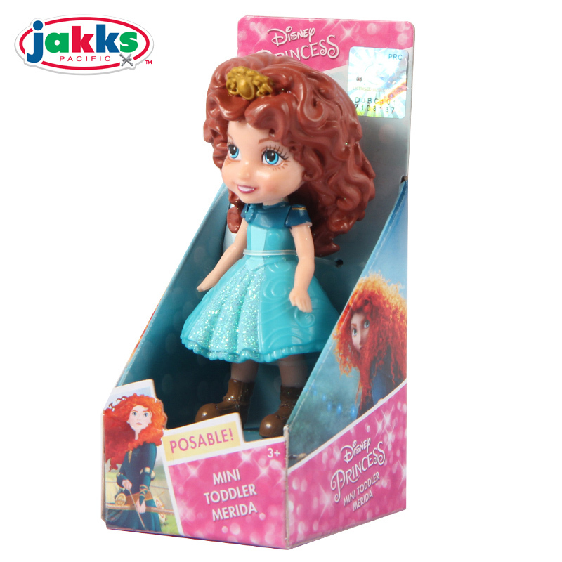 jakks 迪斯尼女孩玩具布娃娃 勇敢传说梅莉达公主玩偶