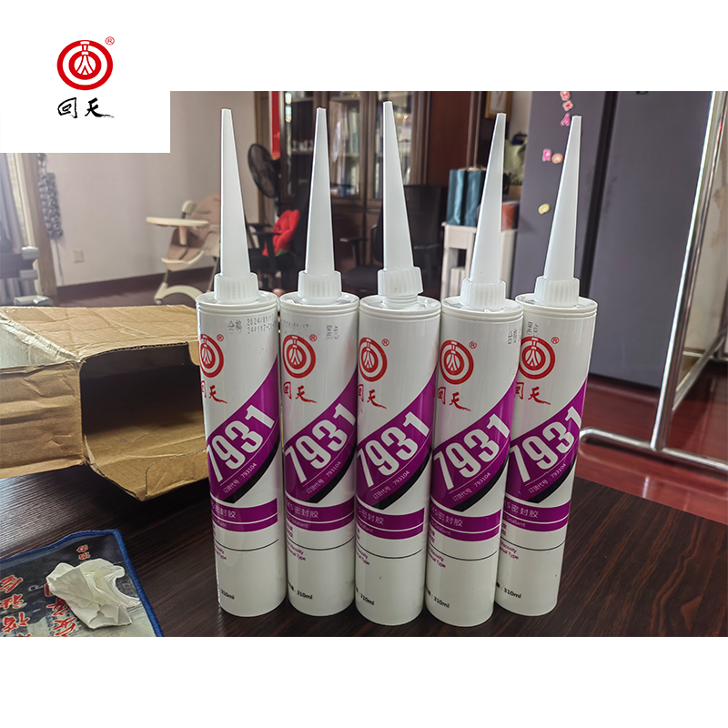 回天 改性硅烷密封胶 7931 黑白灰色 310ml/筒高清大图