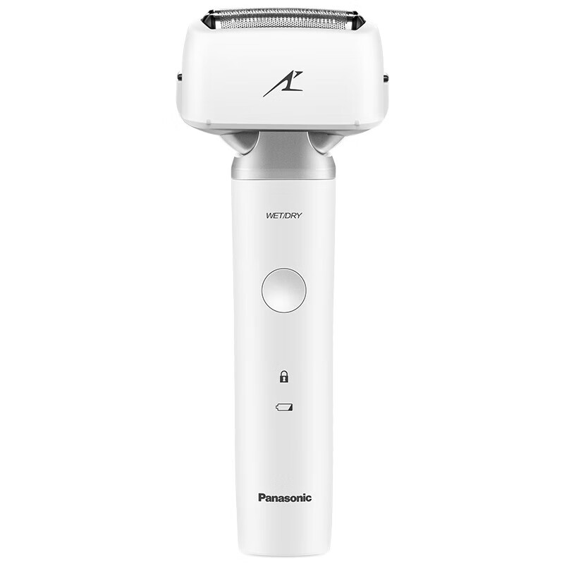 松下(Panasonic)小锤子ES-LM31-W白色进口3刀头磁悬浮马达往复式电动剃须刀刮胡刀送男友老公520情人节礼高清大图