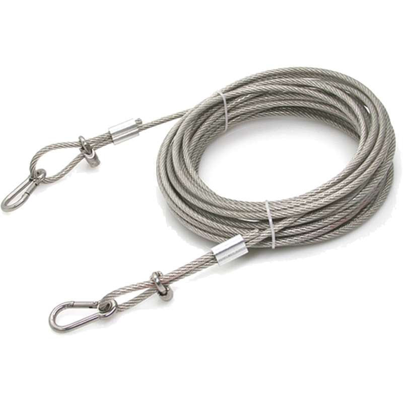 绳户外古达挂衣凉衣绳阳台伸缩加粗晒被绳子粗5mm包胶钢丝绳11米全套