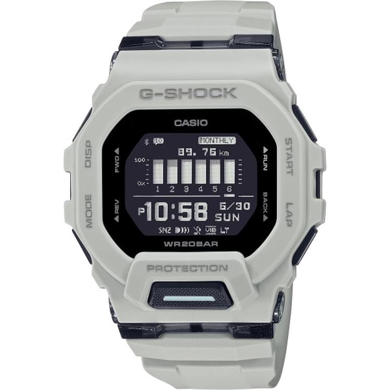 卡西欧(CASIO)男士运动智能手表蓝牙连接健康管理防水20Bar步骤计时器
