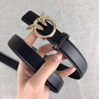 PORDI宝迪 女士休闲皮带真皮头层小牛皮腰带