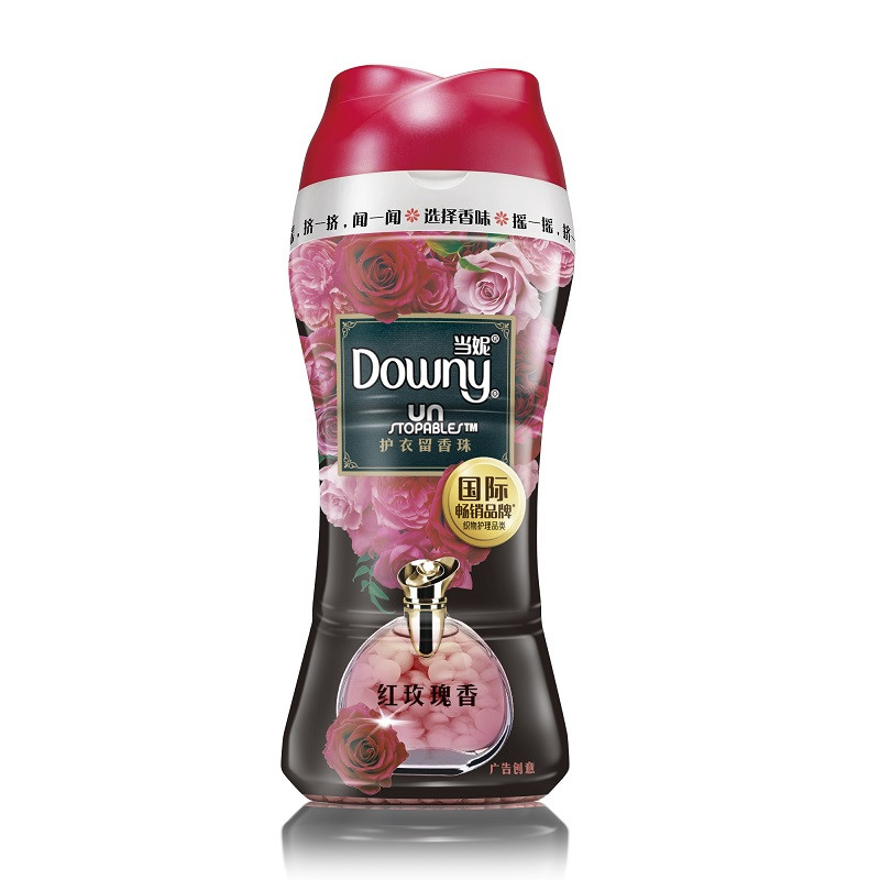 当妮downy护衣留香珠红玫瑰香200g衣服香水不加柔顺剂也能持久留香