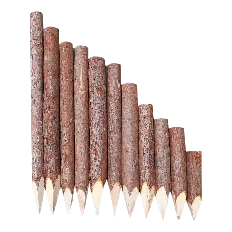 围一 防洪木桩 Φ7-10CM*长100CM 根高清大图