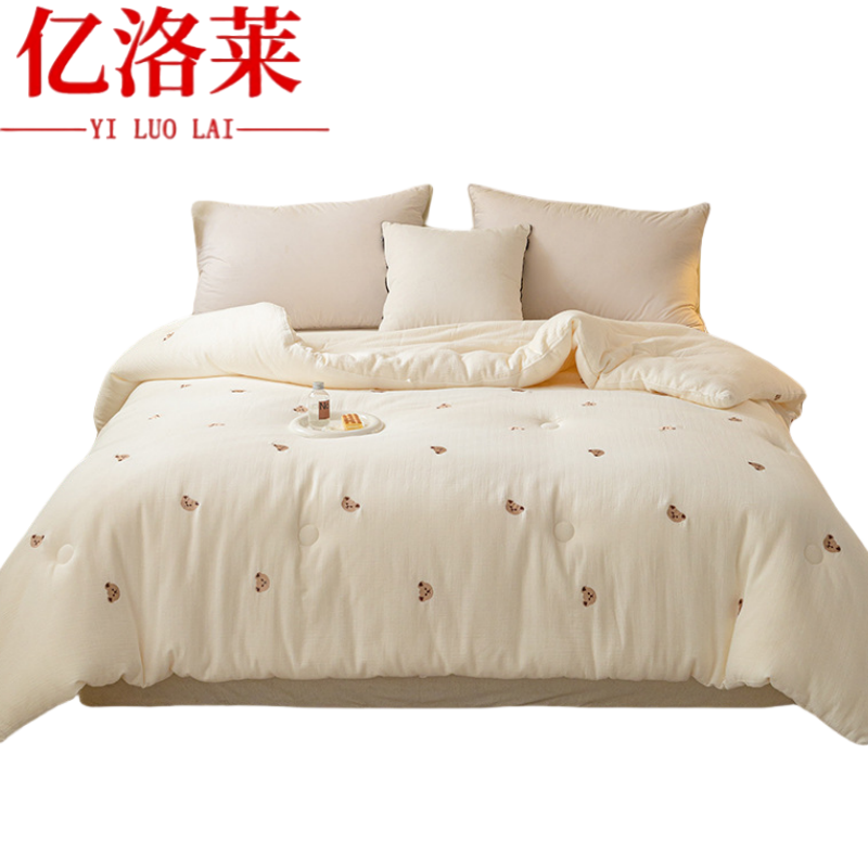 亿洛莱 棉被 220*240cm 11斤 床高清大图