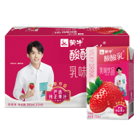 蒙牛酸酸乳草莓口味乳味饮品 250ml*24 礼盒装