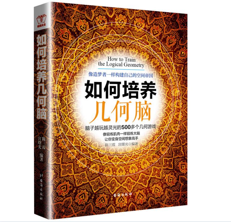 [正版] 类小游戏 如何培养几何脑 500个几何图形游戏 立体几何培养数学思维观察力专注力多维思考 小孩成人逻辑思维高清大图