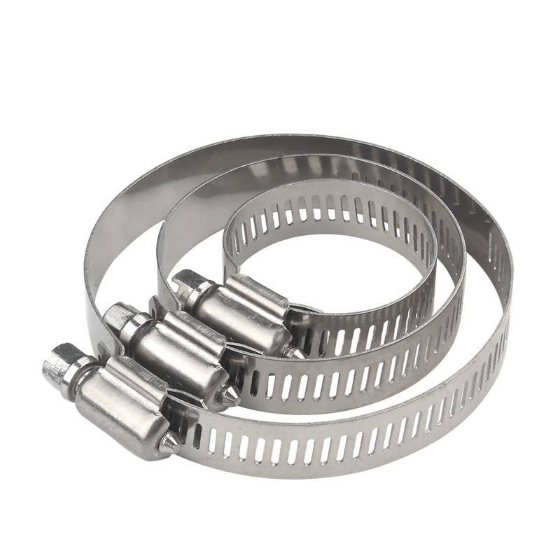 304不锈钢喉箍 通风管道卡箍软管箍煤气管箍 59mm-82mm(10只装)