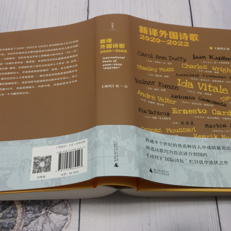 新译外国诗歌:2020-2022 [正版]新译外国诗歌:2020-2022高清大图
