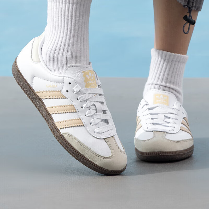 阿迪达斯（adidas）三叶草女鞋新款运动鞋轻便舒适时尚潮流休闲鞋JH7300 ZP高清大图