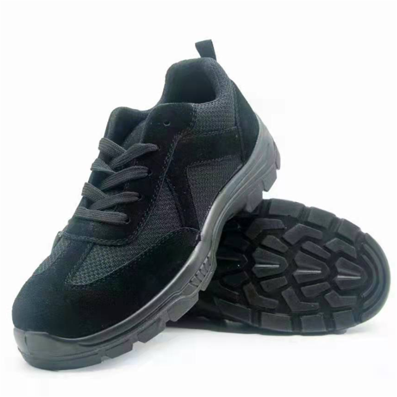 迅众 劳保鞋男士轻便安全工作防砸防刺穿钢包头电焊工防臭冬季工地老保【脚码尺寸留言】 新款透气牛皮劳保鞋