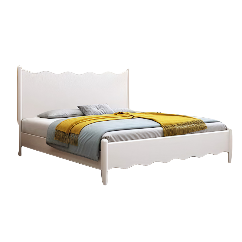 铭思沃实木床180*200*100cm张高清大图