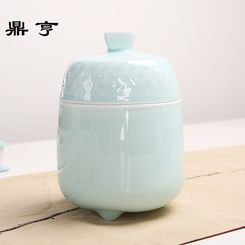 鼎亨陶瓷温酒器烫酒壶家用青瓷酒具套装中式热酒暖酒壶白酒清酒黄
