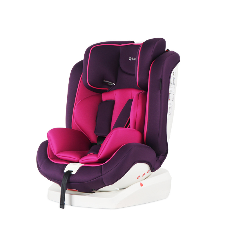 美国Babytrend钢骨架儿童汽车安全座椅婴儿宝宝车载安全座椅0-4-12岁isofix紫色