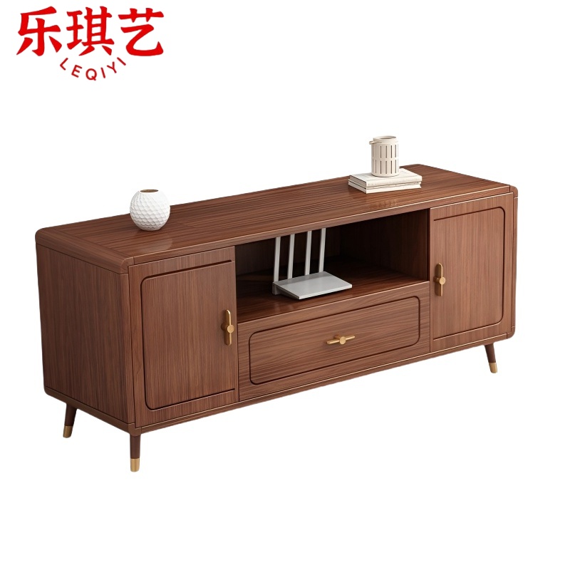 乐琪艺 高脚电视柜 140*40*70cm 个高清大图