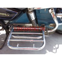 澳派适用GN款GN125H/125-8/GN125-2F改装侧翻大货架侧翻大踏板 加厚管