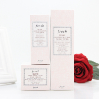 馥蕾诗(FRESH) 玫瑰保湿三件套(玫瑰花瓣水250ml+精华露30ml+玫瑰面霜50ml) 护肤套装