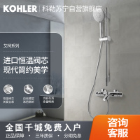 科勒花洒恒温套装手持淋浴器家用卫生间浴缸挂墙花洒72683T