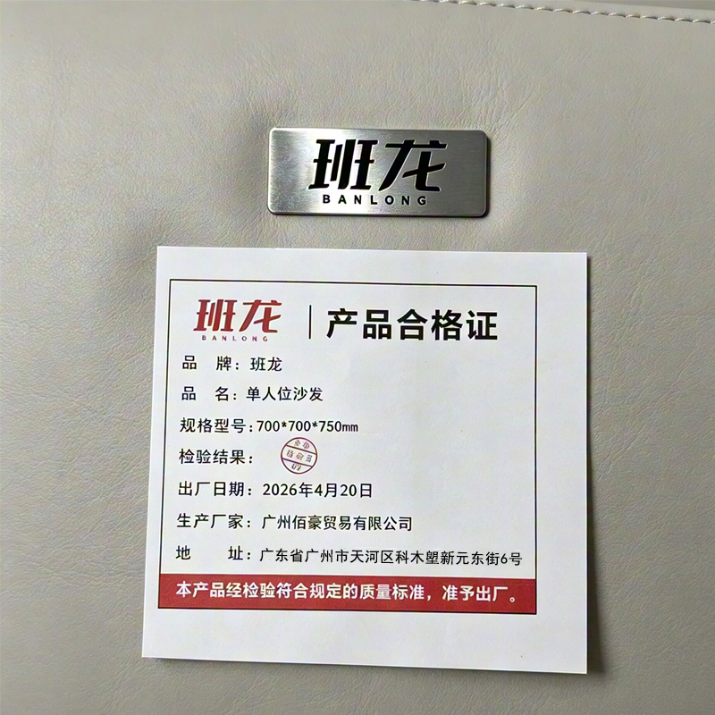 班龙单人位沙发700*700*750mm张高清大图