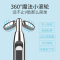 娜蜜丝nanoTime 微电流美容仪瘦脸神器家用 滚轮式 脸部按摩器 瘦脸仪 2轮浅灰色