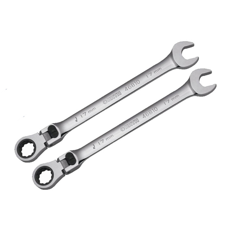 世达(SATA) 加长型锁定活头快扳17MM46810