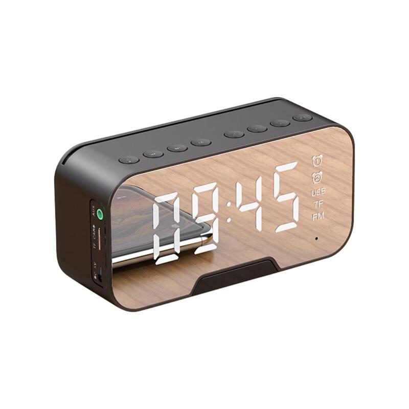 诺必行g10蓝牙音箱迷你时钟闹钟led无线插卡低音炮收款播报便携小音响