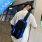 封后胸包男潮牌可放12寸平板单肩包学生斜挎包2022新款休闲运动斜背包单肩包男