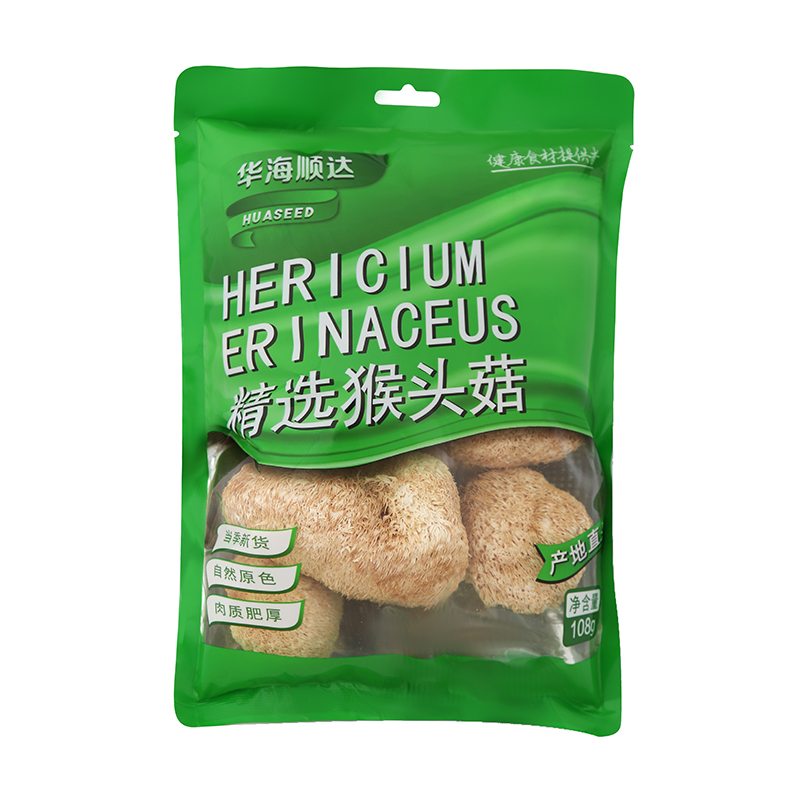 华海顺达精选猴头菇108g*2袋干货肉质肥厚