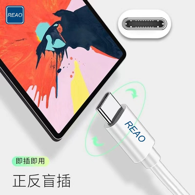 泺澳(REAO) 全兼容快充数据线X13白色高清大图