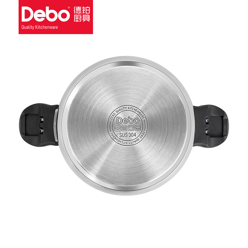 德铂(Debo) DEP-823 罗德尔(高压锅) 家用燃气电磁炉通用不粘防爆压力锅 4L 颜色随机高清大图