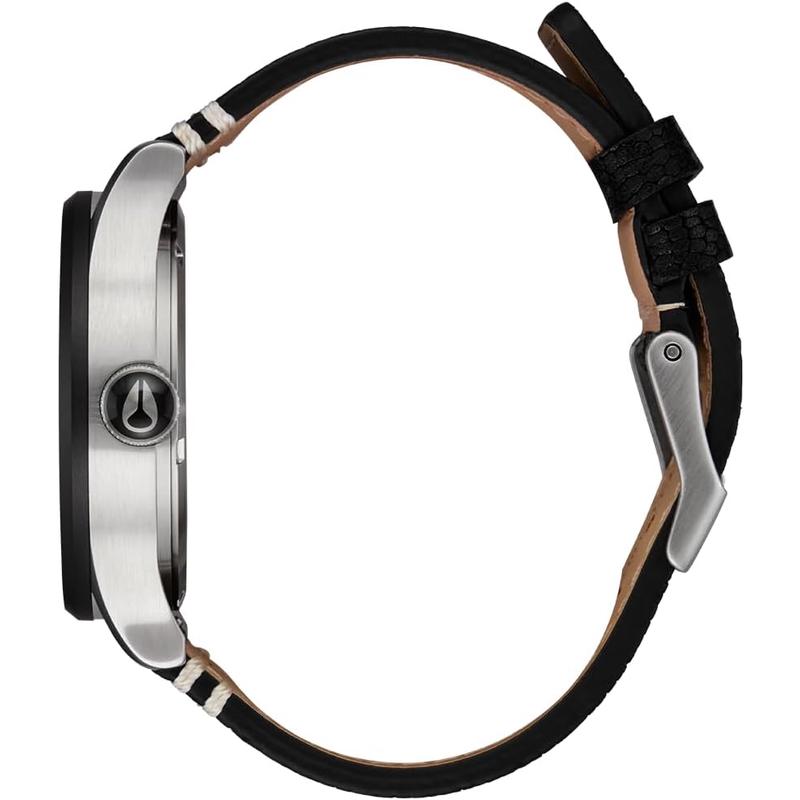 Nixon男士机械表不锈钢表盘皮带毫经典复古表盘高清大图