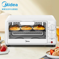 美的(Midea) PT10K1 10L家用多功能迷你小烤箱 均匀烘烤