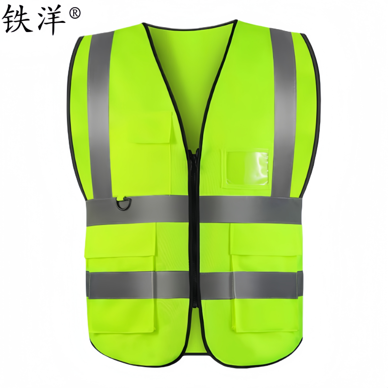 铁洋 口袋款(荧光绿)防护马甲 TY-FG007 件高清大图
