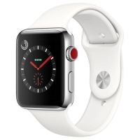 [二手9成新]Apple iWatch3代 苹果智能手表S3 原装正品电话运动防水手表 白色 蜂窝版 42mm裸机送表带